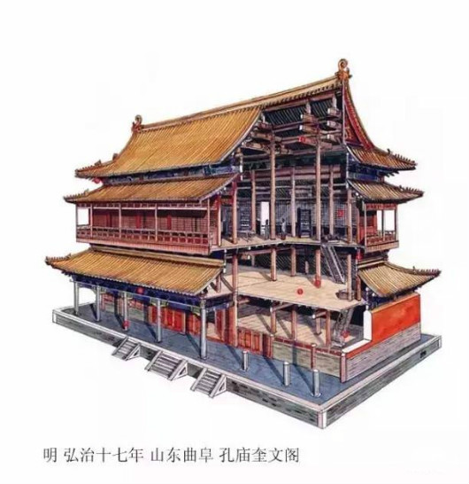 精辟的中國(guó)古建筑內(nèi)部結(jié)構(gòu)圖，值得收藏！