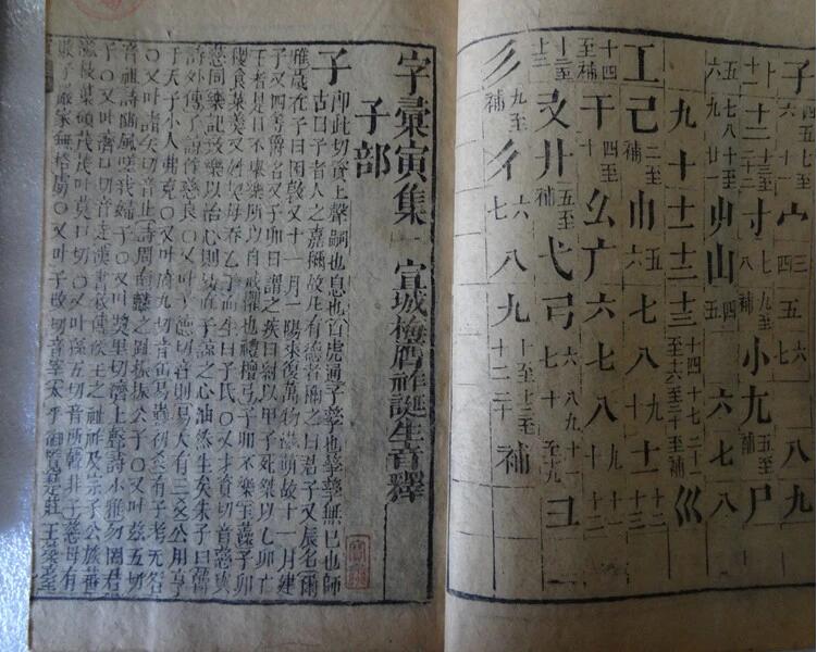 清代增補(bǔ)字匯線裝書籍14冊全套古書籍