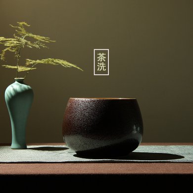 煮茶者說(shuō)·景德鎮(zhèn)純手工陶瓷水盂