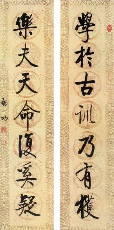 20幅養(yǎng)神書法對聯(lián)，字字暖心窩！