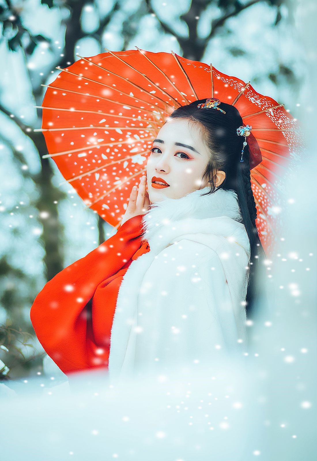 紅妝雪·古裝人像攝影