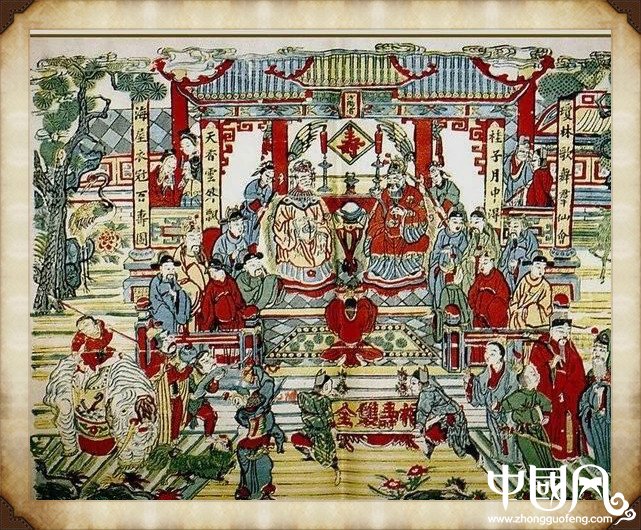 57張木板年畫(huà)圖集，帶你回味中國(guó)風(fēng)