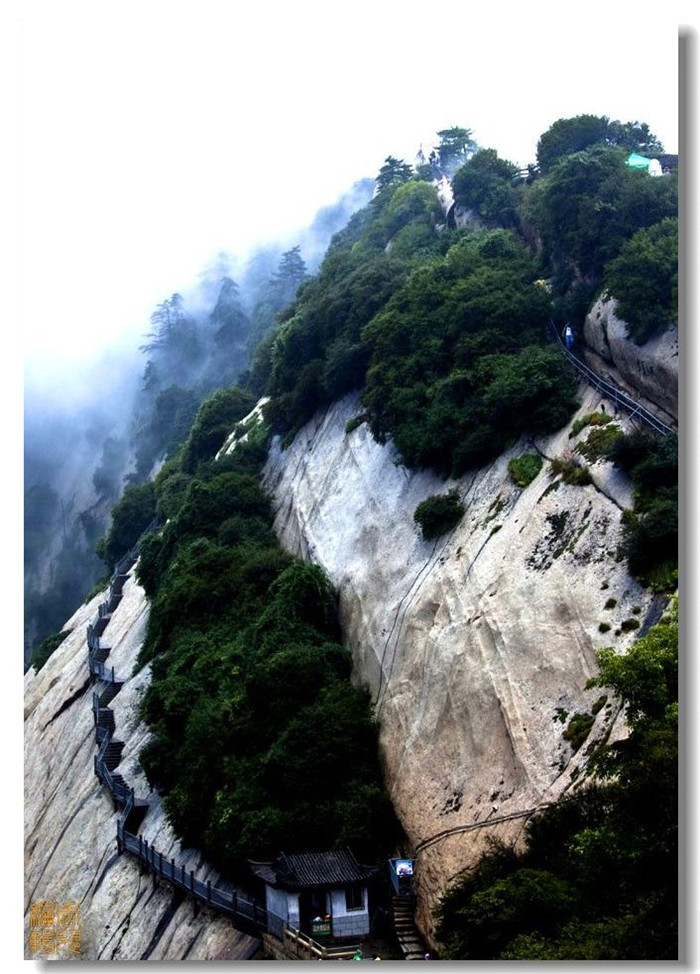 雄偉華山風(fēng)景攝影欣賞