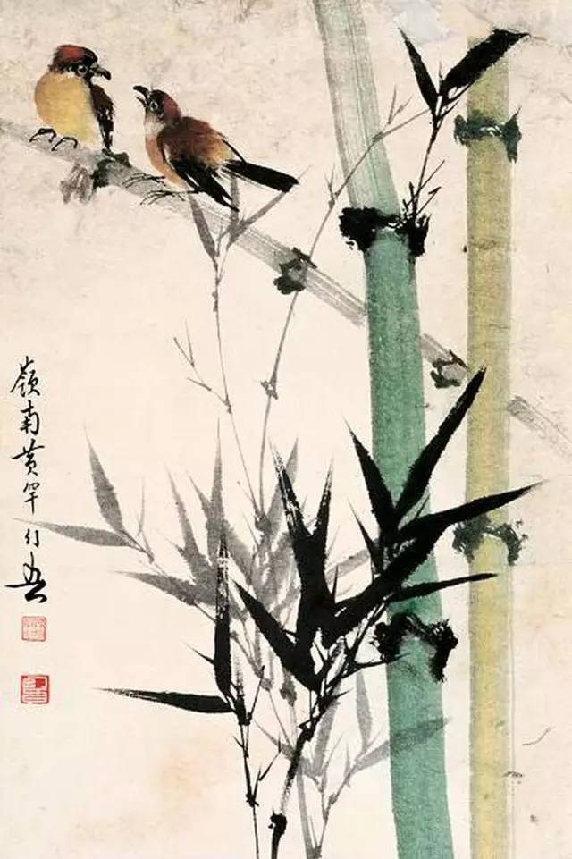 中國國畫藝術(shù)：絕美花鳥國畫圖片