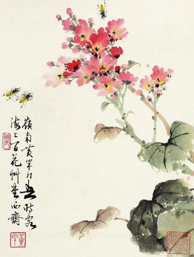 中國國畫藝術(shù)：絕美花鳥國畫圖片