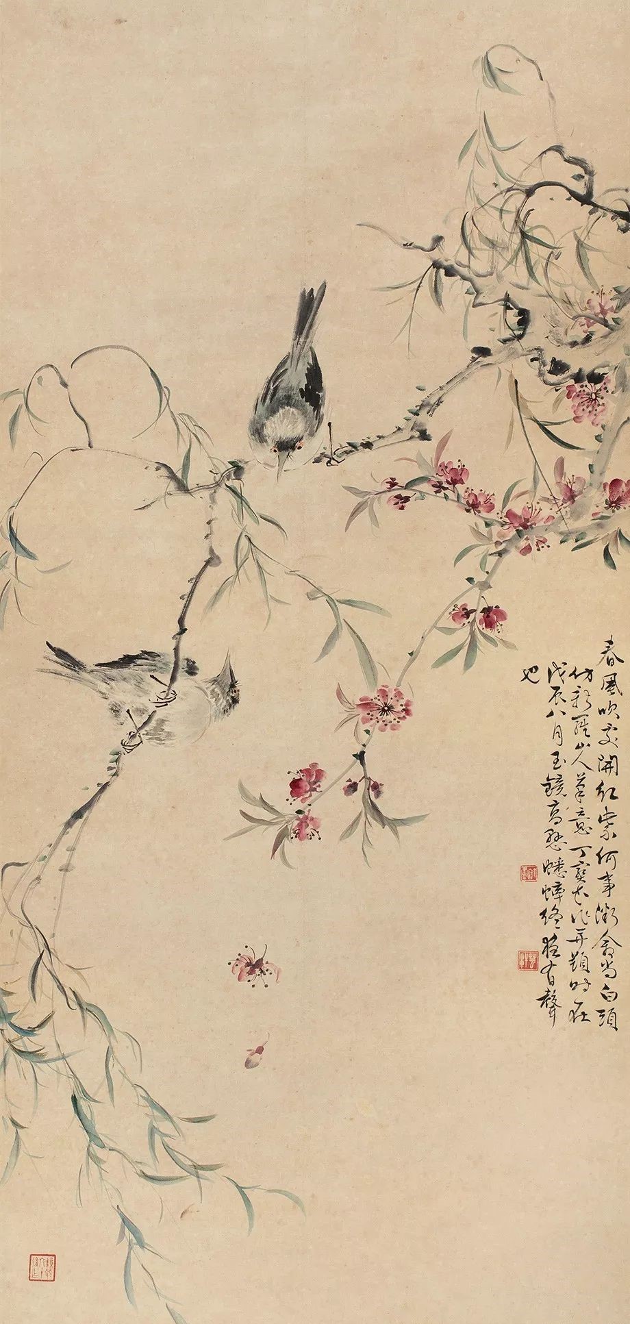 唯美精致的國(guó)畫(huà)：丁寶書(shū)花鳥(niǎo)作品欣賞