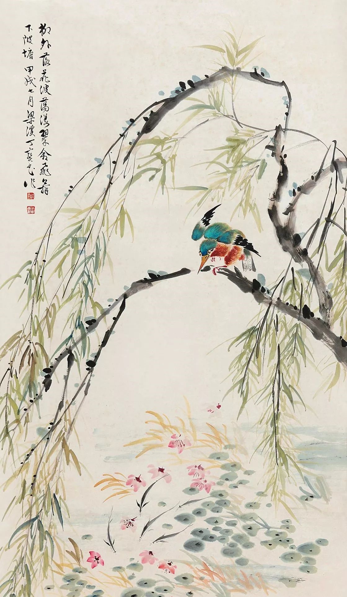 唯美精致的國(guó)畫(huà)：丁寶書(shū)花鳥(niǎo)作品欣賞