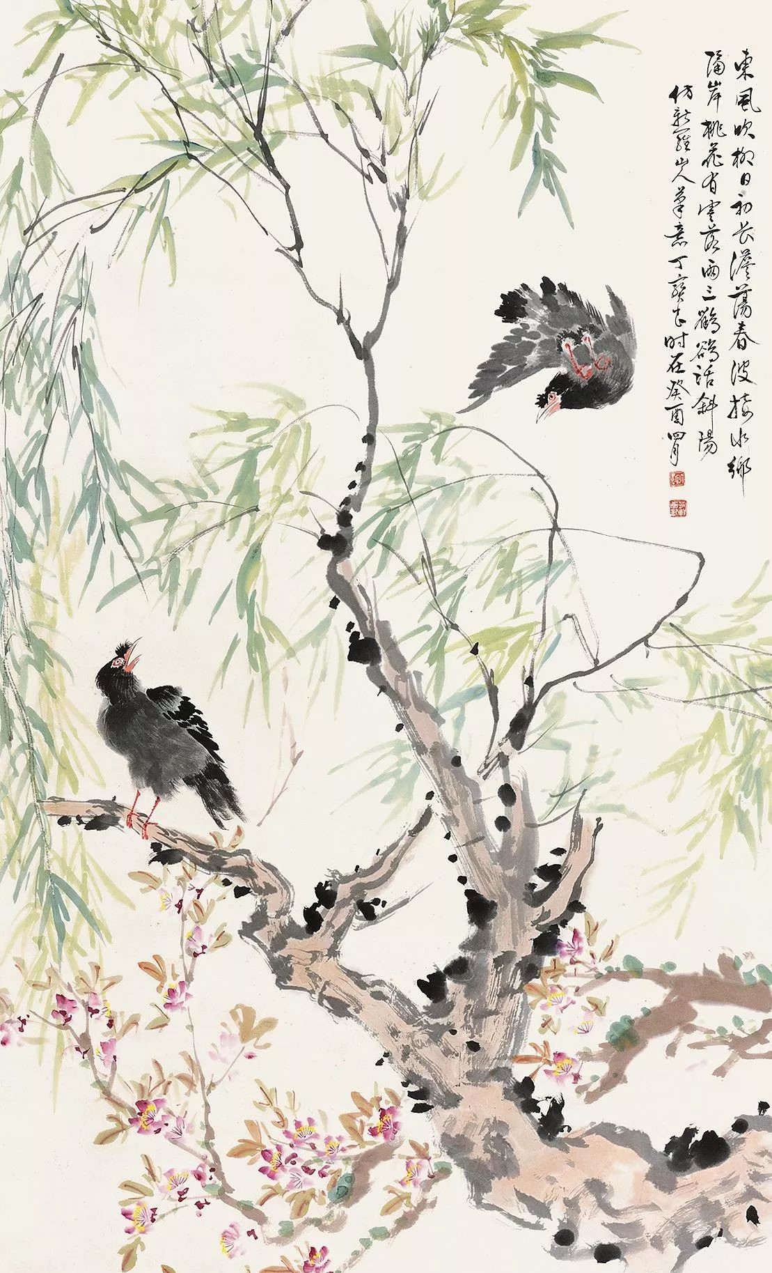 唯美精致的國畫：丁寶書花鳥作品欣賞