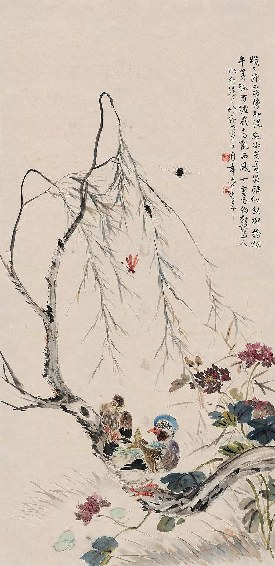 唯美精致的國(guó)畫：丁寶書花鳥作品欣賞