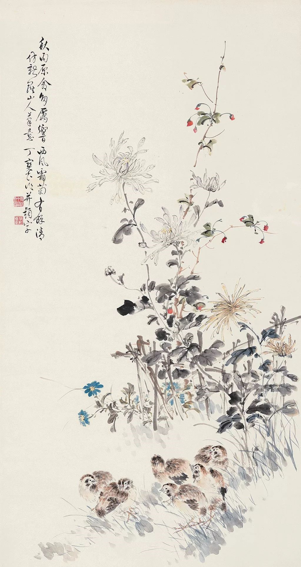 唯美精致的國(guó)畫：丁寶書花鳥作品欣賞