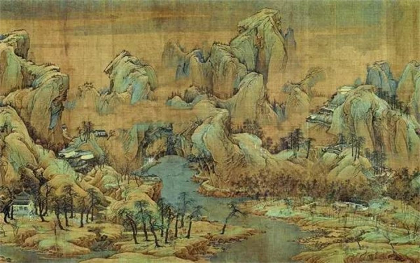 中國(guó)國(guó)畫(huà)青山綠水欣賞