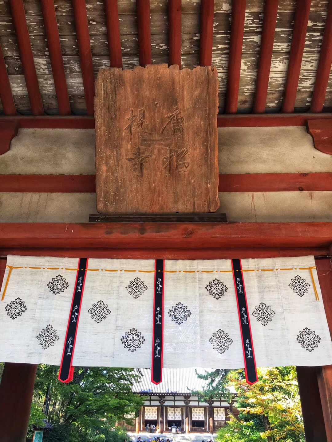 奈良·法隆寺，唐昭提寺佛教圖片