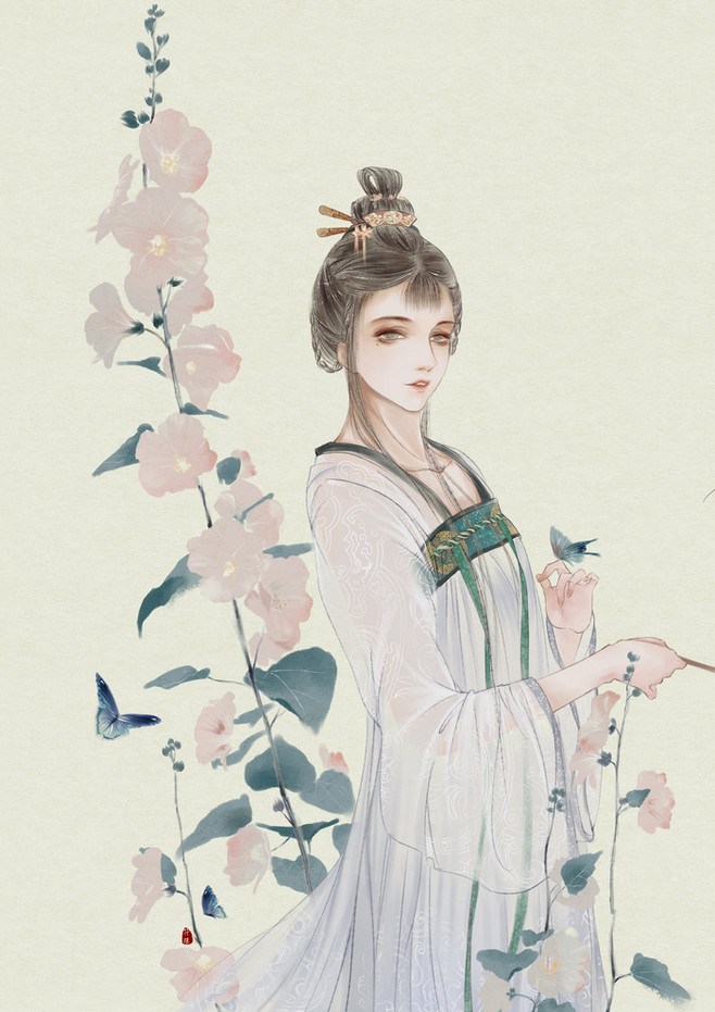 那一襲嫵媚的溫柔 美女古風(fēng)圖片集